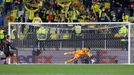 Soccer Football - Europa League Final - Villarreal v Manchester United - Polsat Plus Arena Gdansk, Gdansk, Poland - May 26, 2021 Villarreal's Geronimo Rulli saves a penal