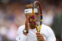 "Důležitější než titul je, abych byl v pořádku." Nadal vzdal semifinále Wimbledonu