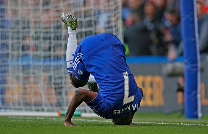 PL, Chelsea-Liverpool: Ramires slaví gól na 1:0