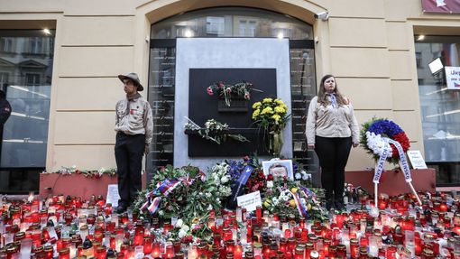 Loňské oslavy výročí 30 let sametové revoluce v Praze.