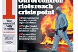 I Newspaper: "Vymklo se to kontrole: výtržnosti se dostaly do krizového bodu."