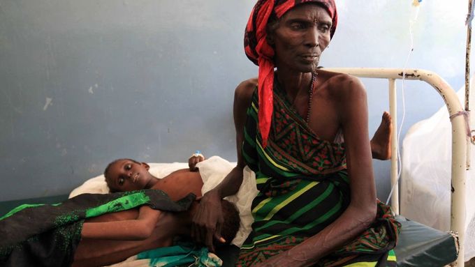 Tíživá situace v Africe: somálský hladomor v obrazech