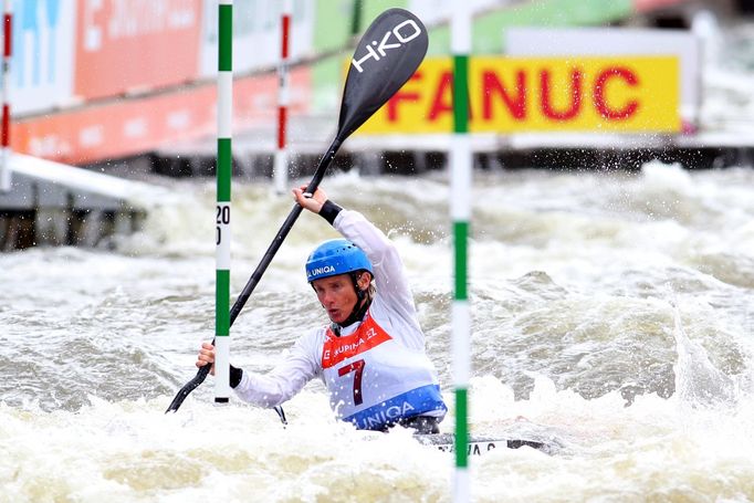 SP vodní slalom, Troja 2015: Štěpánka Hilgertová