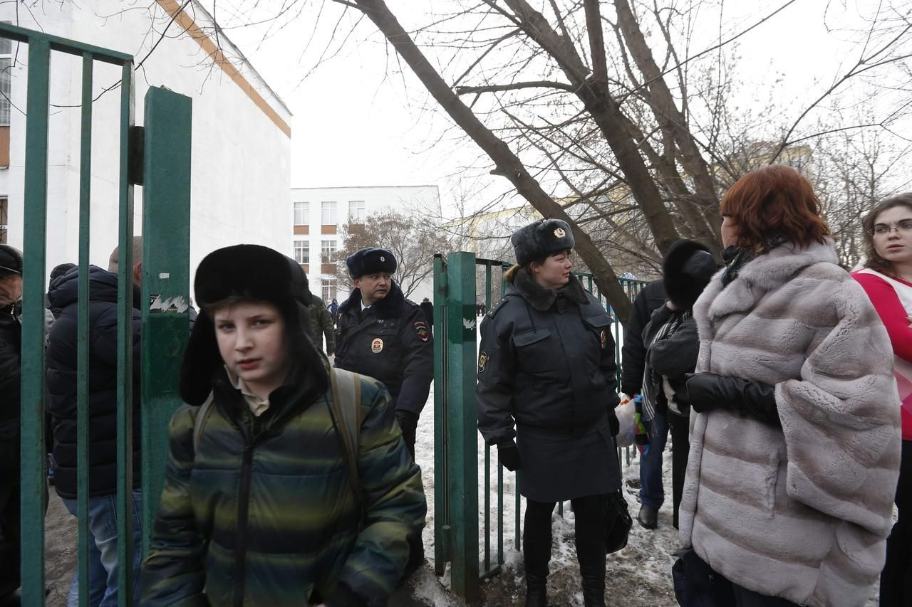 Rusko Moskva škola útok