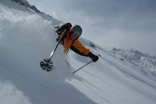 Hannah: Heliskiing na Tien-Shan 2006
