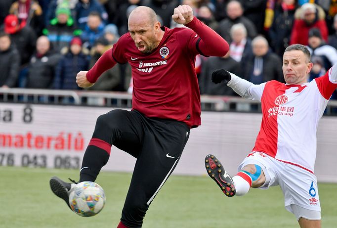 Silvestrovské derby 2019, Jan Koller, Martin Müller