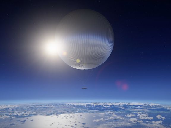 Největší výzvu představoval 135metrový vodíkový balon. „Museli jsme vyrobit vlastní stroje, které balony šijí, lepí, experimentovat s materiálem," říká Guryča.