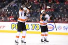 Voráček pomohl třemi asistencemi ukončit desetizápasovou sérii proher Flyers, odneslo to Calgary