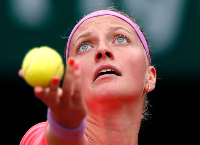 Petra Kvitová v prvním kole French Open 2015