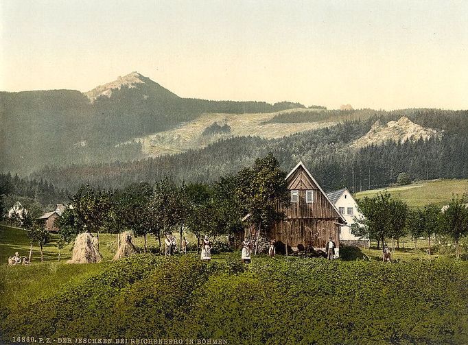 Česko a Slovensko na historických fotochromových snímcích, pořízených kolem roku 1900