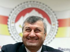 Prezident Jižní Osetie Eduard Kokojty