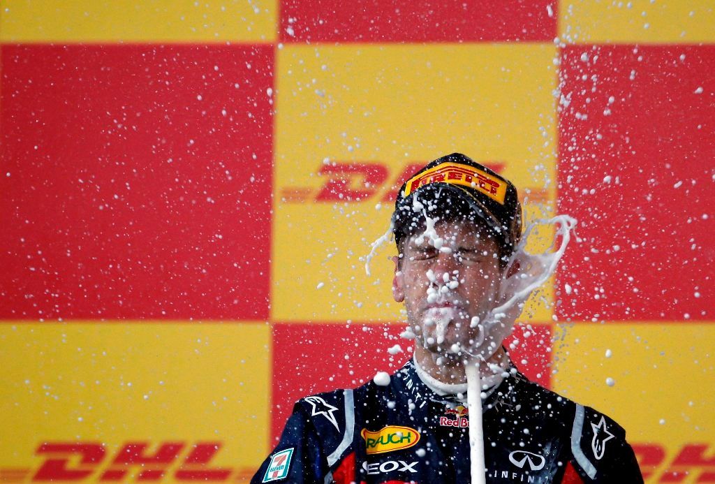 Reuters fotky roku 2011: Vettel