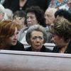 Pohřeb Jiřího Hubače - Simona Stašová, Jiřina Jirásková a Jiřina Bohdalová