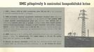 Historie energetiky v ČR a v bývalém Československu. PR ke zmírnění krize. 1929 - 1935 se investovalo 100 milionů Kč a tím přispívalo ke zmírnění nezaměstnanosti.