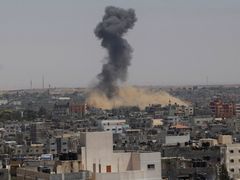 Pásmo Gazy. Přijde po leteckých úderech přišla i pozemní ofenzíva