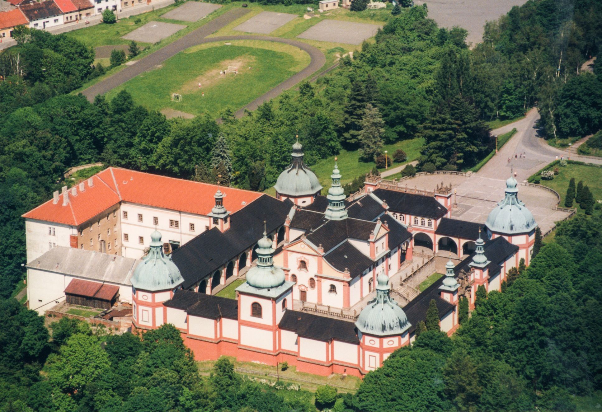 Svatá Hora, Příbram, požár, historie, výročí, poutní místo, Domácí