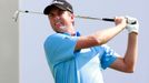 Americký golfista Webb Simpson v prvním kole Mistrovského turnaje BMW 2012 v americkém Carmelu.