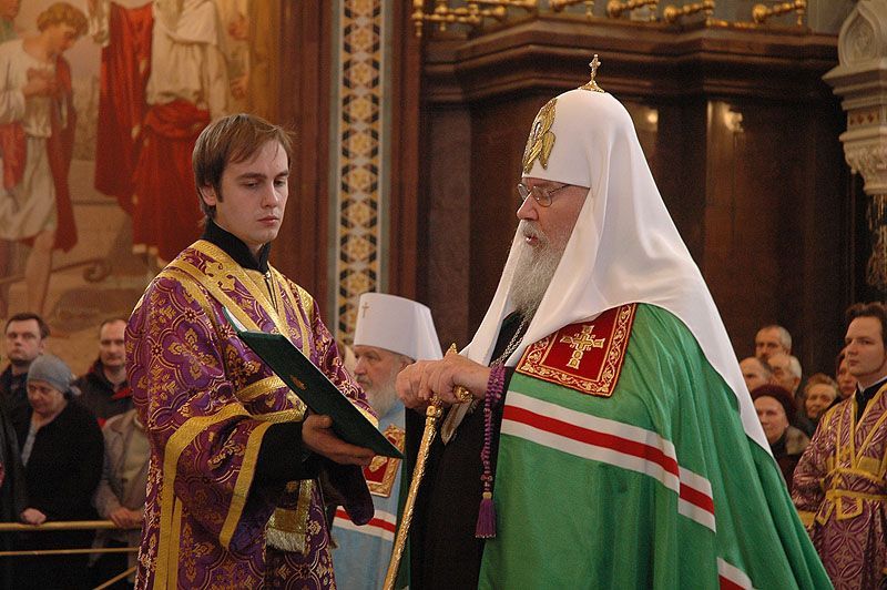 Ruský patriarcha Alexej II.
