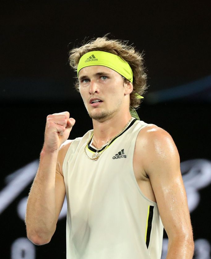 Australian Open 2021, čtvrtfinále (Alexander Zverev)