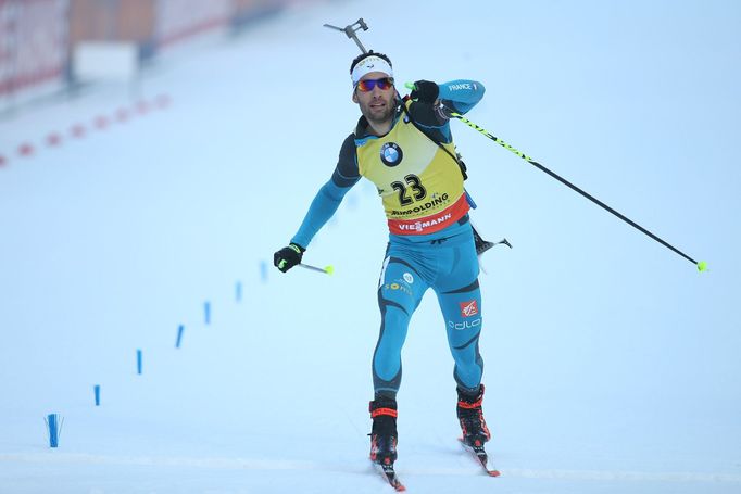 SP Ruhpolding 2018, 20 km M: Martin Fourcade