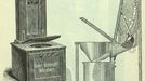 Tak takové byly záchody. Obrázek z knihy: Gruner, O. Gesundheit und Behagen in unseren Wohnhäusern...(München und Leipzig, 1895)