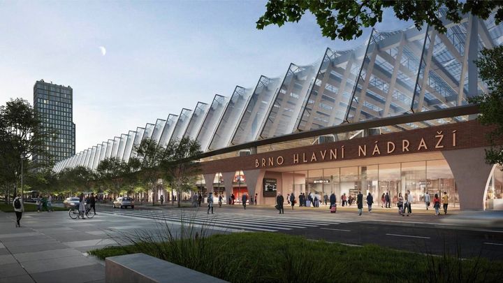 Brno ukázalo podobu nového nádraží. Navrhli ho Nizozemci, hotové má být za 15 let; Zdroj foto: Správa železnic