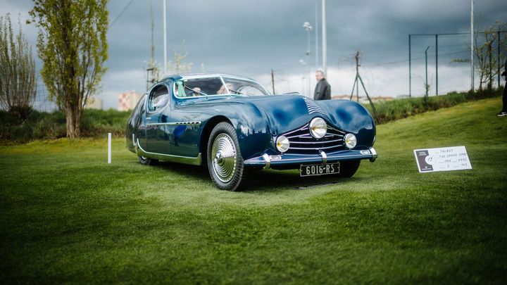 Nejen Talbot, ale i Hispano-Suiza. Vzácné veterány se blýskly na golfovém hřišti