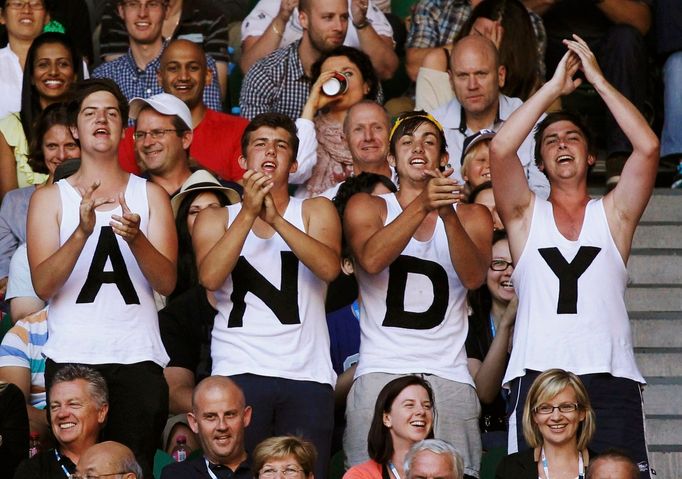 Australian Open: fanoušci Andyho Murrayho