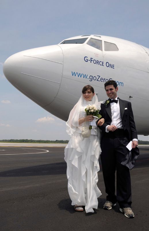 Svatba ve stavu beztíže