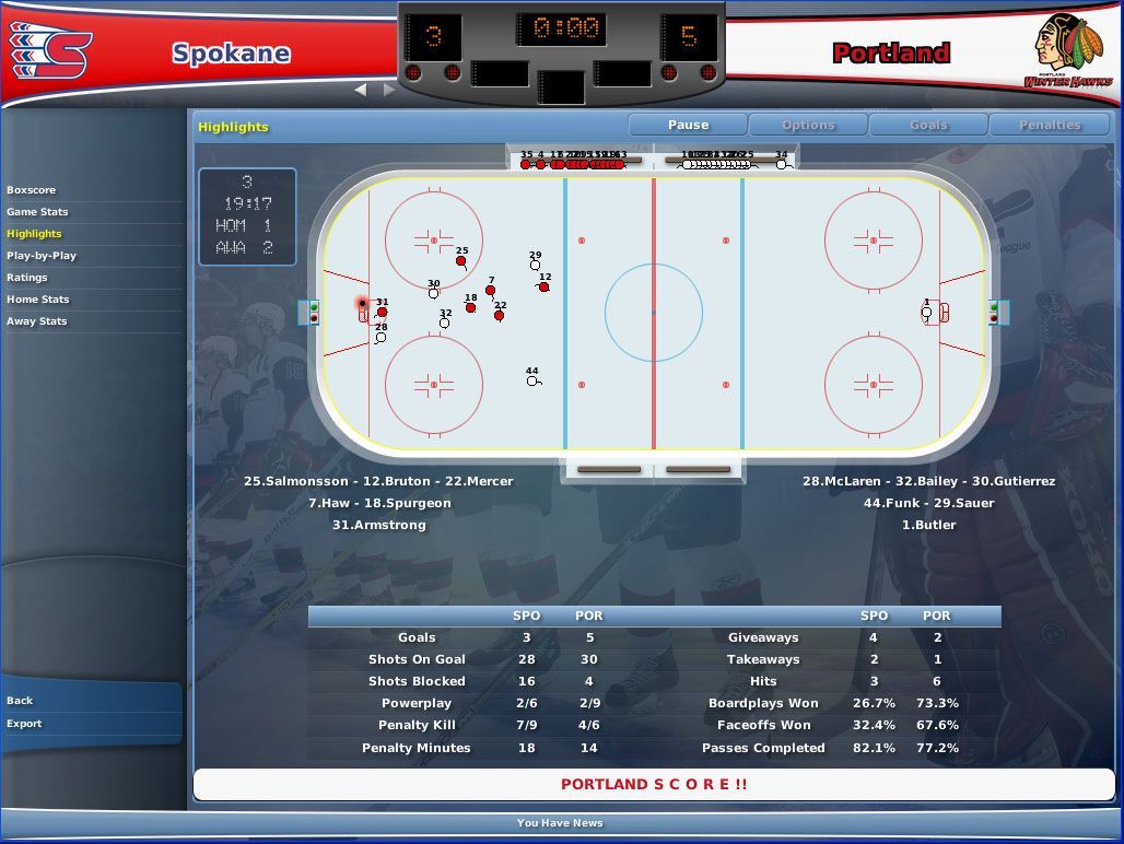 NHL Eastside Hockey Manager 2007
