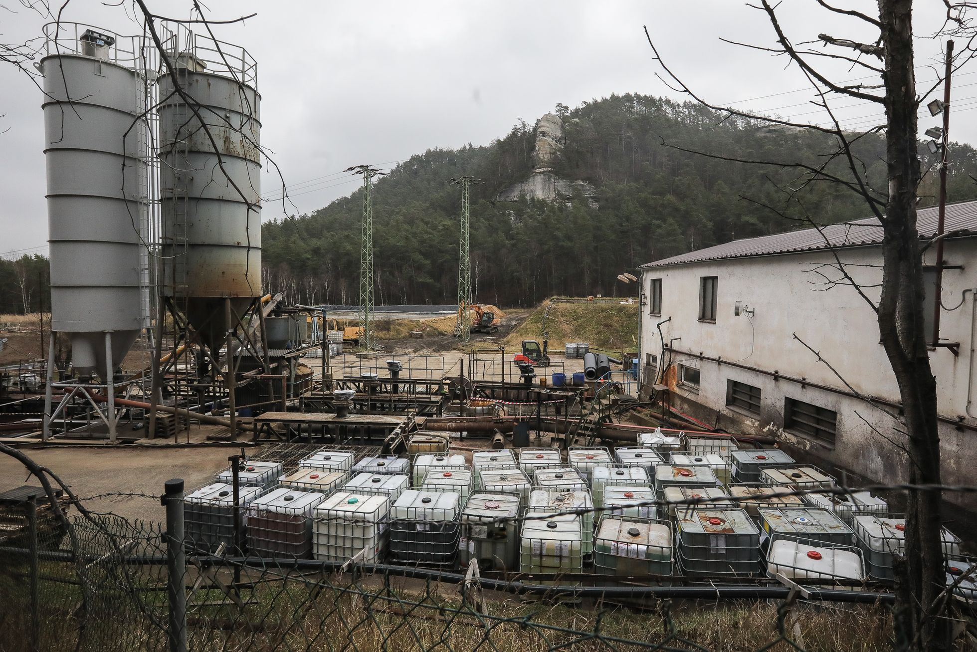 Sklad a místo výbuchu firmy Purum na zpracování chemického odpadu, Hamr na Jezeře
