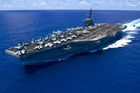 USA se zapojily do sporů o Jihočínské moře. Do oblasti na "rutinní operaci" dorazila letadlová loď