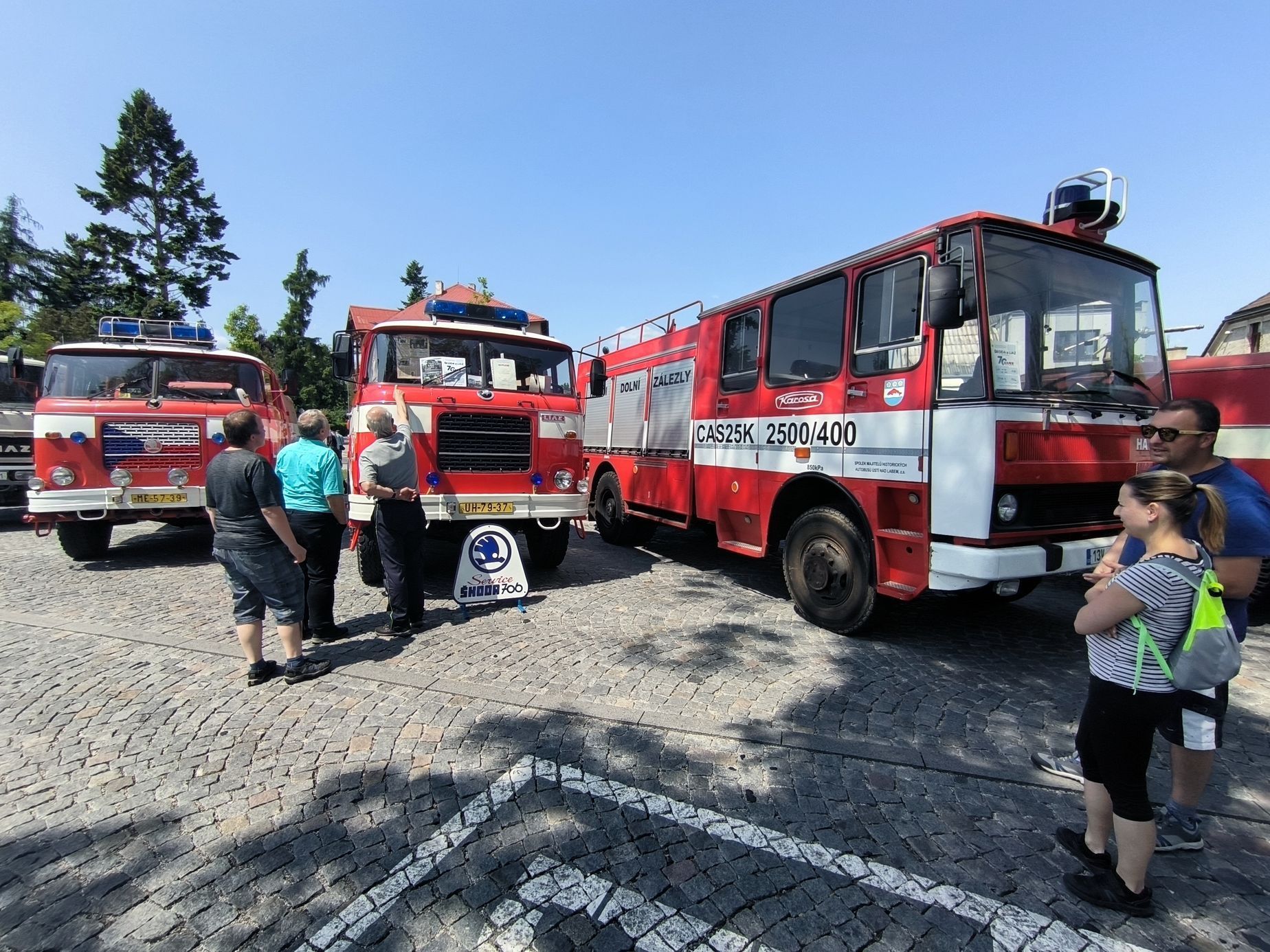 LIAZ oslavy 70. let v Mnichově Hradišti