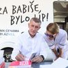 Andrej Babiš, meeting Břeclav, obytňák, karavan, kampaň