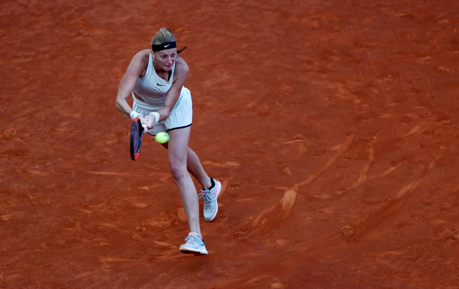 Petra Kvitová ve finále turnaje v Madridu 2018