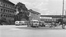 Autobusové nádraží Florenc, rok 1948.