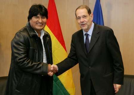 Morales a Solana