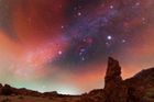 Mléčná dráha, jak jste ji ještě neviděli. Mladý astrofotograf snímky ohromuje svět
