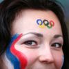 Fanoušci na olympiádě v Soči