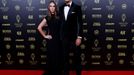 Soccer Football - The Ballon d’Or awards - Theatre du Chatelet, Paris, France - December 2, 2019   Liverpool's Virgil van Dijk and Rike Nooitgedagt arrive   REUTERS/Chris