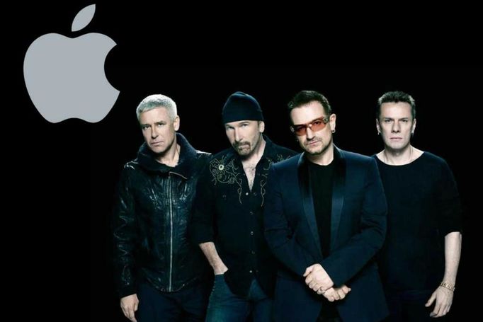 U2 powered by Apple...