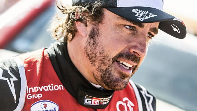 Fernando Alonso na Rallye Dakar 2020