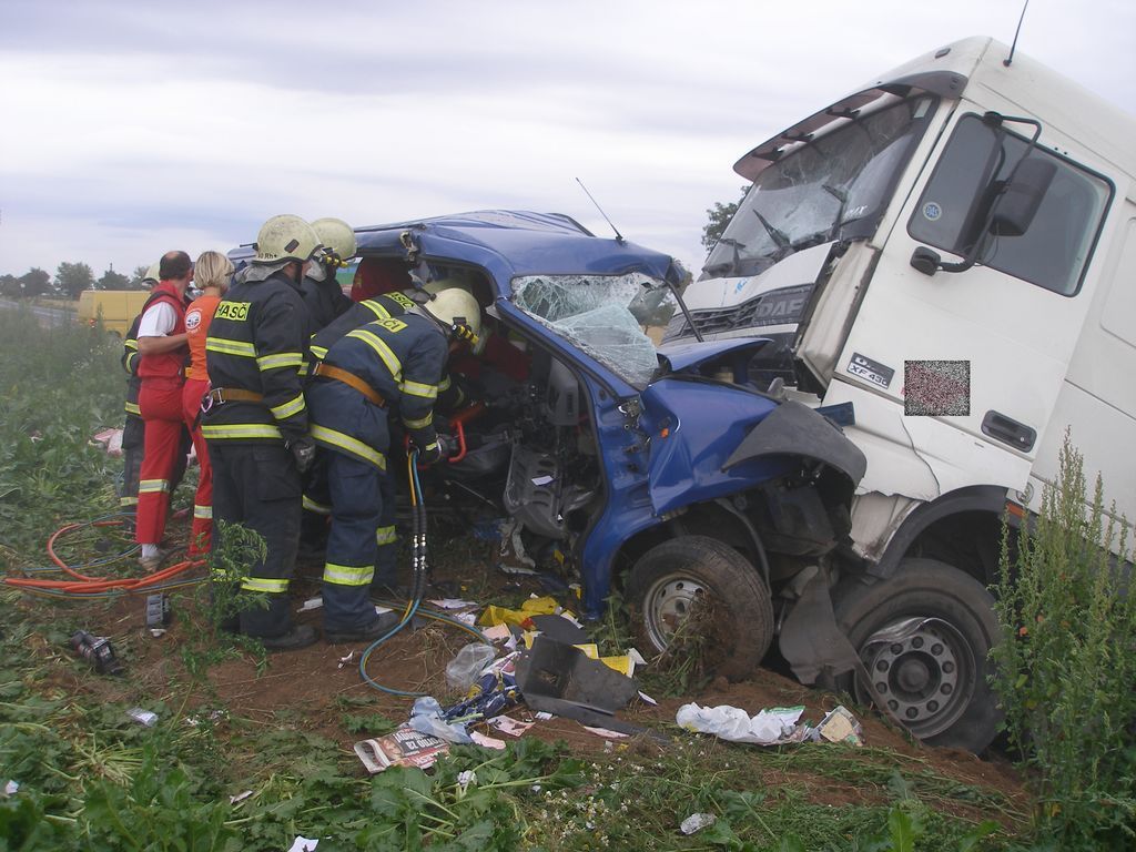 Nehoda u Holohlav na Královehradecku