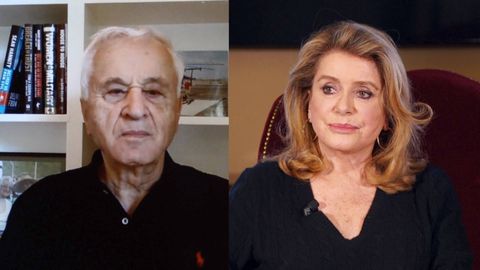 DVTV 28. 3. 2018: Josef Mašín; Catherine Deneuve