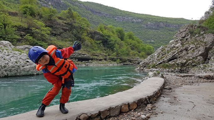 Ilona Bittnerová, cestování s dítětem