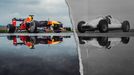 Red Bull RB7/14 versus Tatra 607-2