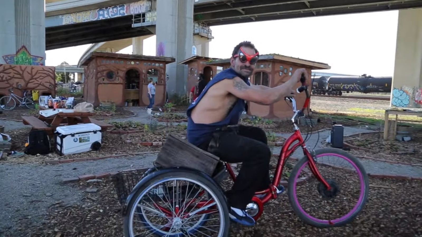 Bezdomovci v Oaklandu