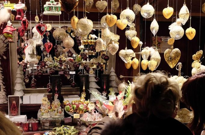 Schönbrunnský Christkindlmarkt.