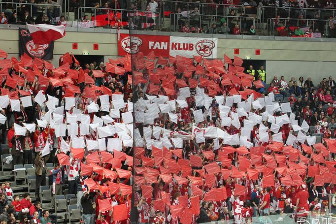 Hokej, extraliga: Slavia - Plzeň: fanoušci Slavie