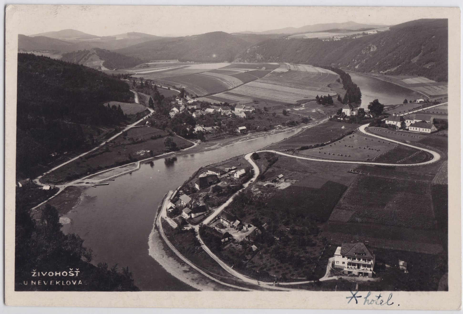 Staré pohlednice Vltavy